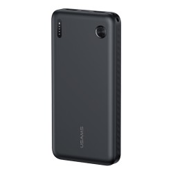 USAMS power bank CD253, 2x θύρες εξόδου, 10000mAh, 10W, μαύρο