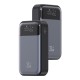 USAMS power bank CD221 με οθόνη, 2x θύρες εξόδου, 10000mAh, PPS 33W, γκρι
