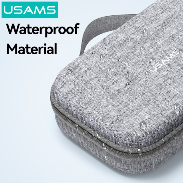 USAMS θήκη tablet και οργάνωσης αξεσουάρ Jane05, 265x167x72mm, γκρι