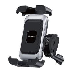 USAMS βάση ποδηλάτου για smartphone ZJ082, μαύρη