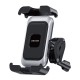 USAMS βάση ποδηλάτου για smartphone ZJ082, μαύρη