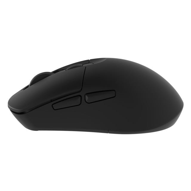 POWERTECH ασύρματο ποντίκι PT-1543, 2.4GHz & Bluetooth, έως 2400DPI, αθόρυβο, μαύρο