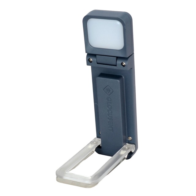 GLOCUSENT LED φακός διαβάσματος GLCSNTA2801, επαναφορτιζόμενος, έως 24lm, σκούρο μπλε