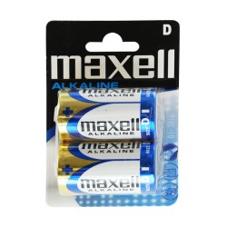 MAXELL αλκαλικές μπαταρίες LR20/D, 1.5V, 2τμχ