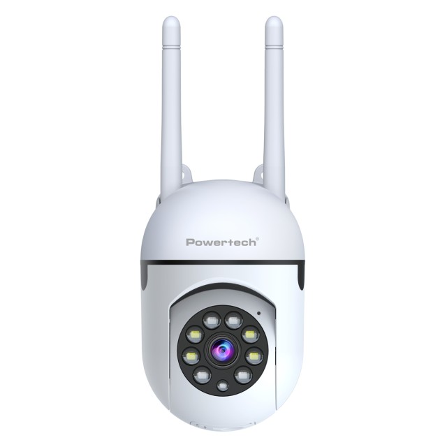 POWERTECH smart κάμερα PT-1546, 2MP, WiFi, PTZ, SD