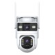 POWERTECH smart ηλιακή κάμερα PT-1547, dual lens, 4MP, 4G, PTZ, SD, IP65