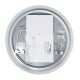 BRUNO καθρέφτης μπάνιου LED BRN-0275, στρόγγυλος, 24W, Φ50cm, IP67