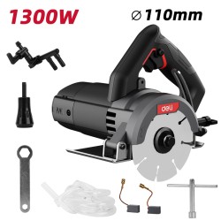 DELI δισκοπρίονο ρεύματος DE-YS110-1E για κοπή μαρμάρου, 1300W