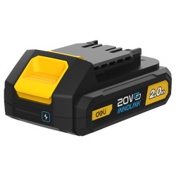 DELI μπαταρία λιθίου για εργαλεία μπαταρίας DL-DC20A2, 20V 2Ah