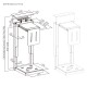 BRATECK βάση γραφείου για PC CPB29-01, universal, μεταλλική, έως 30kg