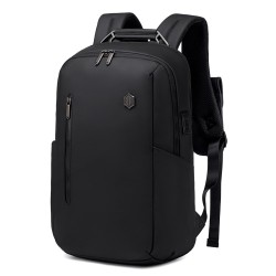 ARCTIC HUNTER τσάντα πλάτης B00915 με θήκη laptop 15.6", USB, 20L, μαύρη