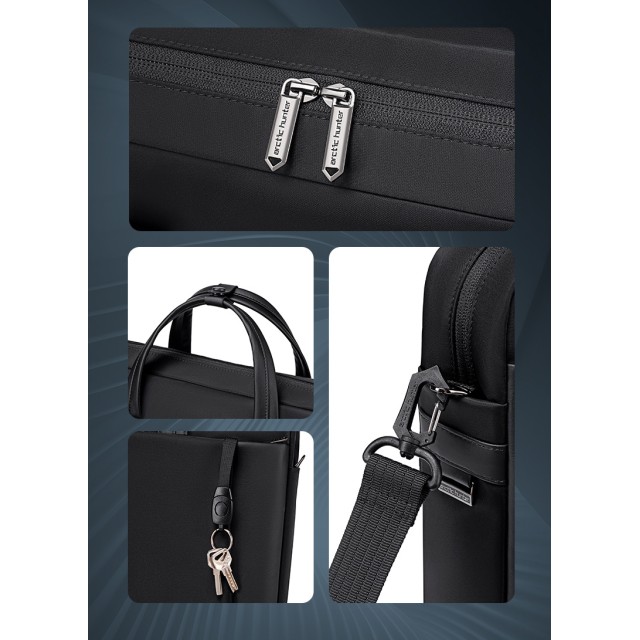 ARCTIC HUNTER τσάντα ώμου GWB00848 με θήκη laptop 15.6", 9L, χακί