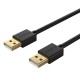 ORICO καλώδιο USB 2.0 U2-AA02, 480Mbps, 1.5m, μαύρο