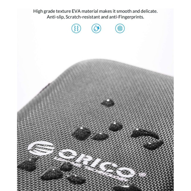 ORICO θήκη οργάνωσης αξεσουάρ PHD-25, 16x11x4cm, μαύρη