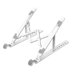 ORICO πλαστική βάση για laptop PFB-A23, 11-17", foldable, πλαστική, λευκή
