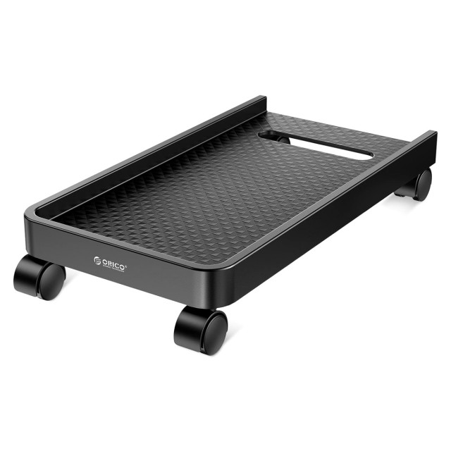 ORICO βάση PC CPB2 με ροδάκια, 45.5x22cm, πλαστική, μαύρη