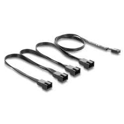 DELOCK καλώδιο 1x 4pin PWM σε 4x 4pin PWM 84540 για ανεμιστήρες, 40cm