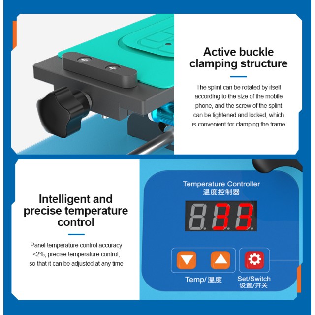 SUNSHINE διαχωριστής LCD οθόνης S-918L Plus για επισκευές κινητών, 400W