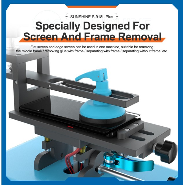 SUNSHINE διαχωριστής LCD οθόνης S-918L Plus για επισκευές κινητών, 400W