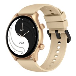 ZEBLAZE smartwatch Btalk 3 Plus, heart rate, 1.39" IPS, χρυσό