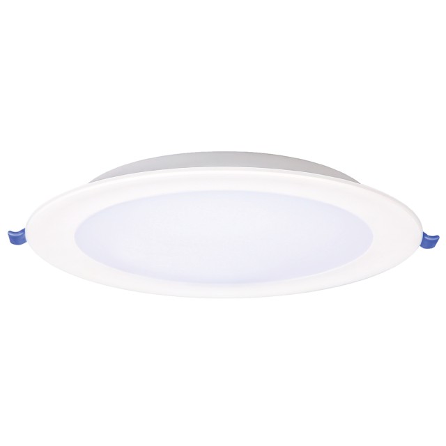 POWERTECH LED φωτιστικό downlight PT-1559, 9W, Φ116x25mm, 4000K, 765lm, λευκό