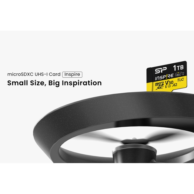 SILICON POWER κάρτα μνήμης microSDXC Inspire με card reader, 128GB, C10 UHS-I U3 V30 A2