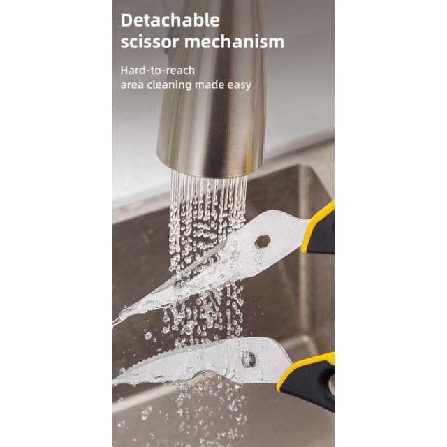 DELI ψαλίδι πολλαπλών χρήσεων DL358019, 225mm