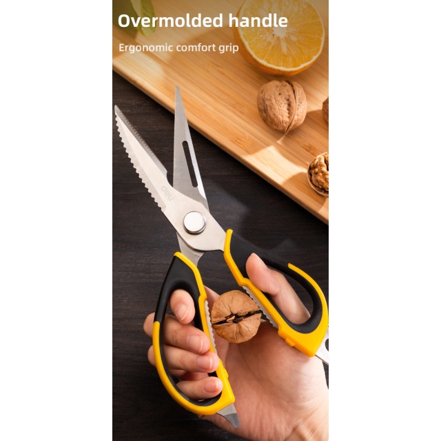 DELI ψαλίδι πολλαπλών χρήσεων DL358019, 225mm