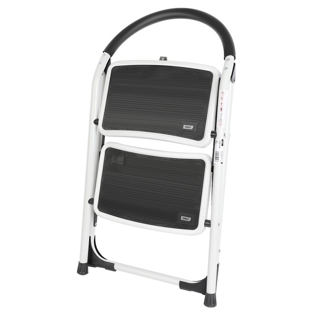 DELI σκάλα σιδήρου DL509012 με 2 σκαλοπάτια, 46cm, 150kg