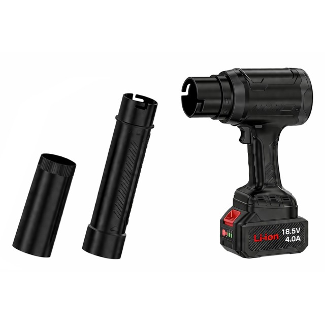 KINZIR ηλεκτρικό air duster AD61, 800W, 2000mAh, Brushless, μαύρο