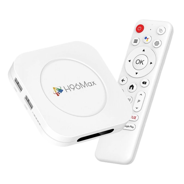 H96 MAX TV Box M1 Plus, 8K, 4/32GB, WiFi 6, Bluetooth, Android 14