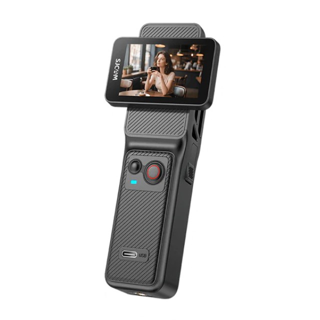 SJCAM action camera C400 με ασύρματο χειριστήριο, 16MP/4K, WiFi, αδιάβροχη θήκη, μαύρη