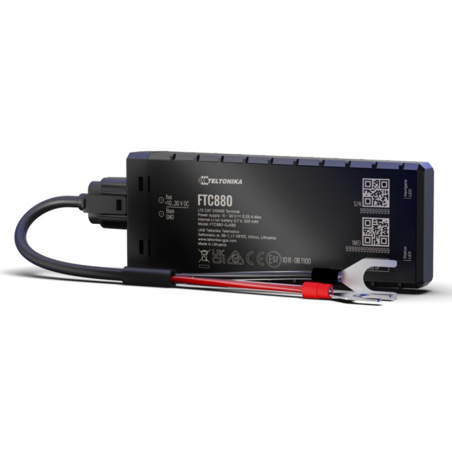 TELTONIKA GPS tracker οχημάτων FTC880, 4G LTE/GSM/GPRS/GNSS, IP69K, 10-30V