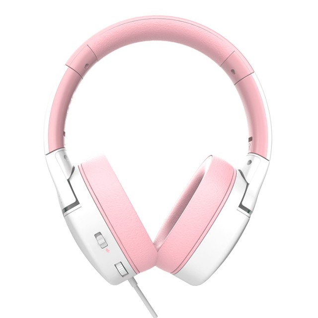 SADES gaming headset Spower, 3.5mm σύνδεση, 40mm, multi-platform, ροζ/λευκό