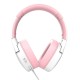 SADES gaming headset Spower, 3.5mm σύνδεση, 40mm, multi-platform, ροζ/λευκό
