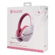 SADES gaming headset Spower, 3.5mm σύνδεση, 40mm, multi-platform, ροζ/λευκό