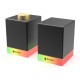 SADES gaming ηχεία Dionsyn με RGB φωτισμό, 2x 5W, Bluetooth & USB-C/USB, μαύρα