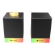 SADES gaming ηχεία Dionsyn με RGB φωτισμό, 2x 5W, Bluetooth & USB-C/USB, μαύρα
