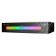 SADES soundbar Posevolt με RGB φωτισμό, 10W, Bluetooth & USB-C/USB, μαύρο