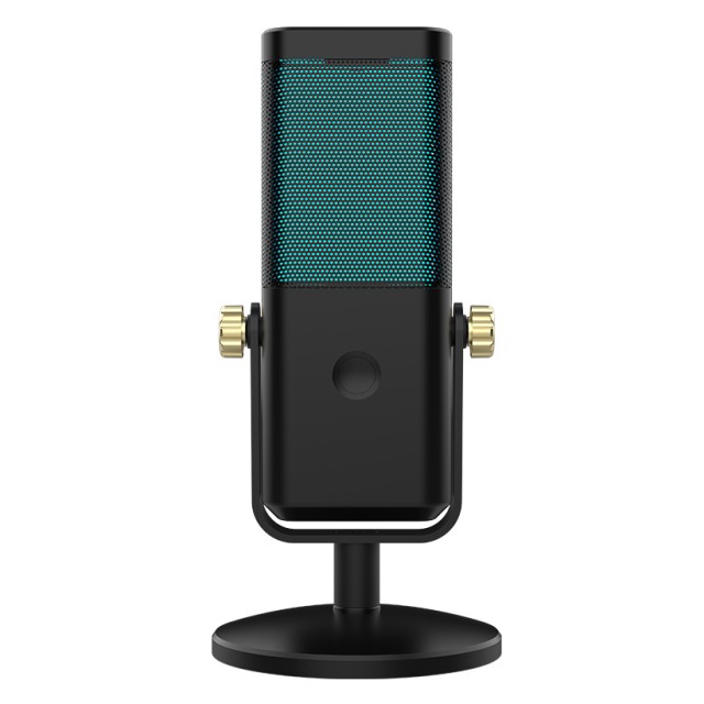 SADES gaming μικρόφωνο Night Owl με βάση γραφείου & επιτραπέζια, καρδιοειδές, USB, μαύρο