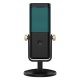 SADES gaming μικρόφωνο Night Owl με βάση γραφείου & επιτραπέζια, καρδιοειδές, USB, μαύρο