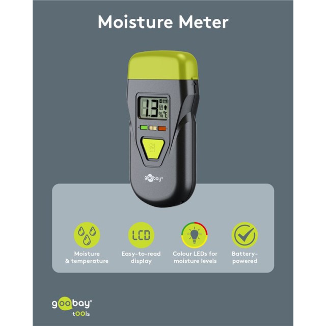 GOOBAY ψηφιακό θερμόμετρο & υγρασιόμετρο 77832