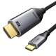 CABLETIME καλώδιο USB-C σε HDMI CT-PU31-CMHD3, 4K/30Hz, 1.8m, μαύρο