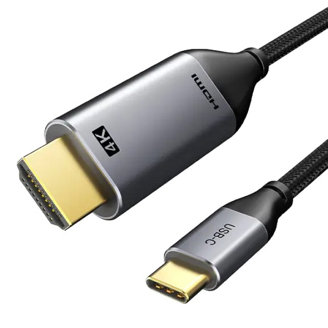 CABLETIME καλώδιο USB-C σε HDMI CT-PU31-CMHD3, 4K/30Hz, 3m, μαύρο