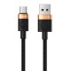 CABLETIME καλώδιο USB-C σε USB CT-AMCM2A, 2A, 480Mbps, 1m, μαύρο