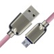 CABLETIME καλώδιο micro USB σε USB CT-PE32-ZFMC, 2A, 480Mbps, 1m, ροζ