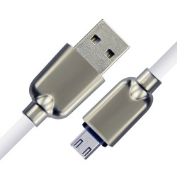 CABLETIME καλώδιο micro USB σε USB CT-PE32-ZFMC, 2A, 480Mbps, 1m, λευκό