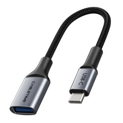 CABLETIME αντάπτορας USB-C σε USB CT-CMAF3.0, 5Gbps, γκρι