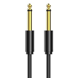 CABLETIME καλώδιο ήχου 6.35mm AV323-11G, 15m, μαύρο