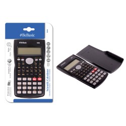 BEBASIC αριθμομηχανή S061, μπαταρίας, 12 ψηφία, μαύρη
